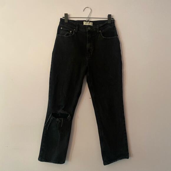Abercrombie & Fitch Women size 4 / 27 Short Ankle Straight Ultra High Rise Jeans - Picture 1 of 10